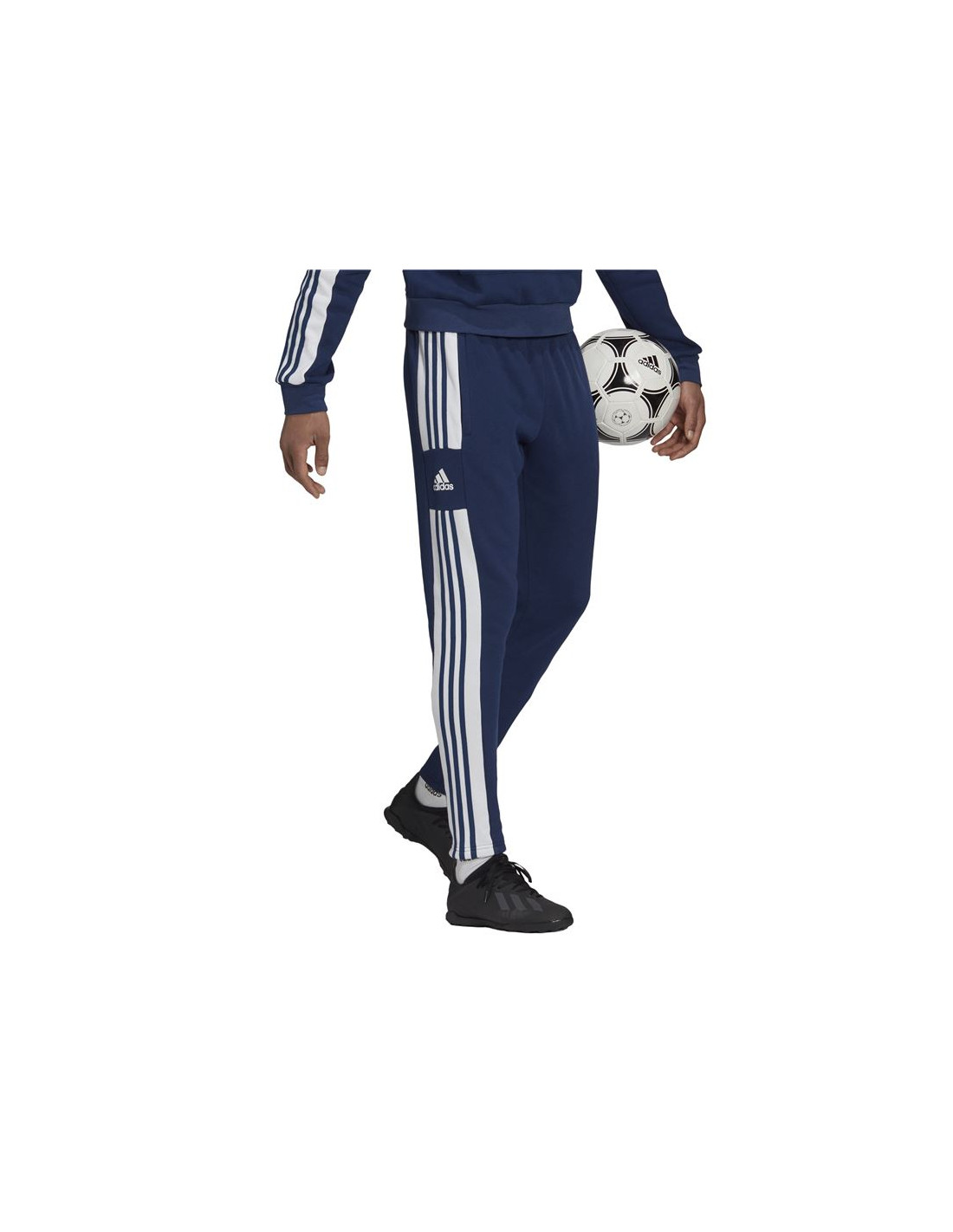 Pantalones largos de fútbol adidas Squadra 21 M Navy Blue