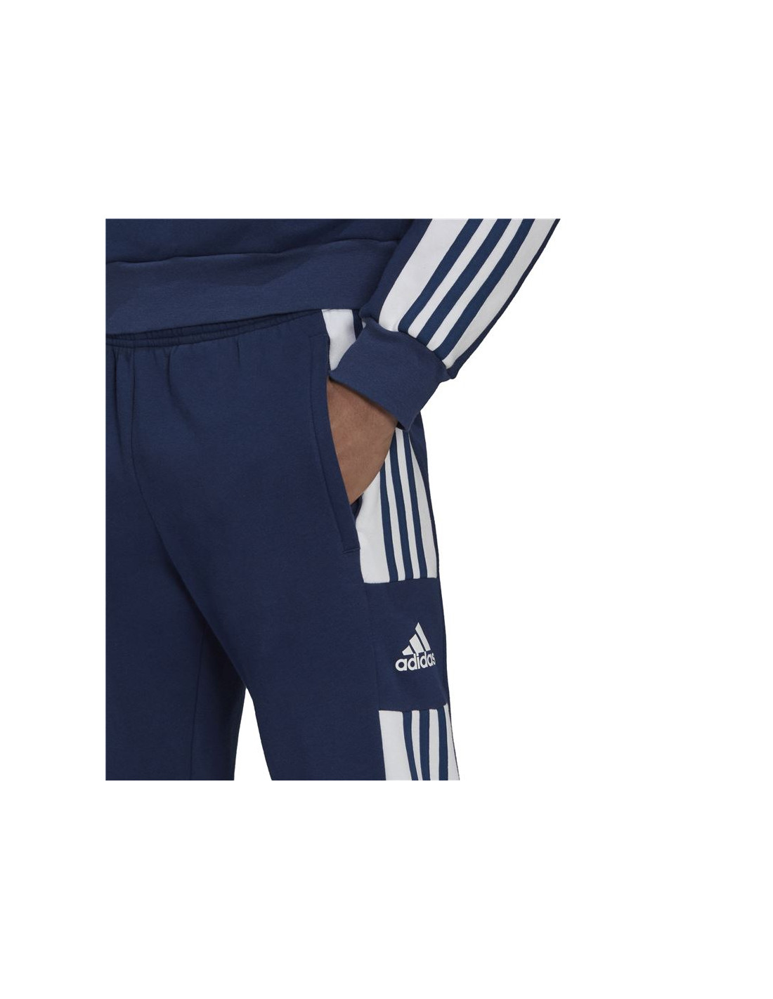 Pantalones largos de fútbol adidas Squadra 21 M Navy Blue