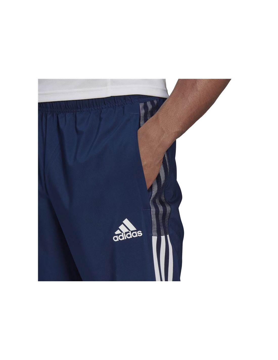 Pantalones técnicos de fútbol adidas Tiro 21 M Dark Blue