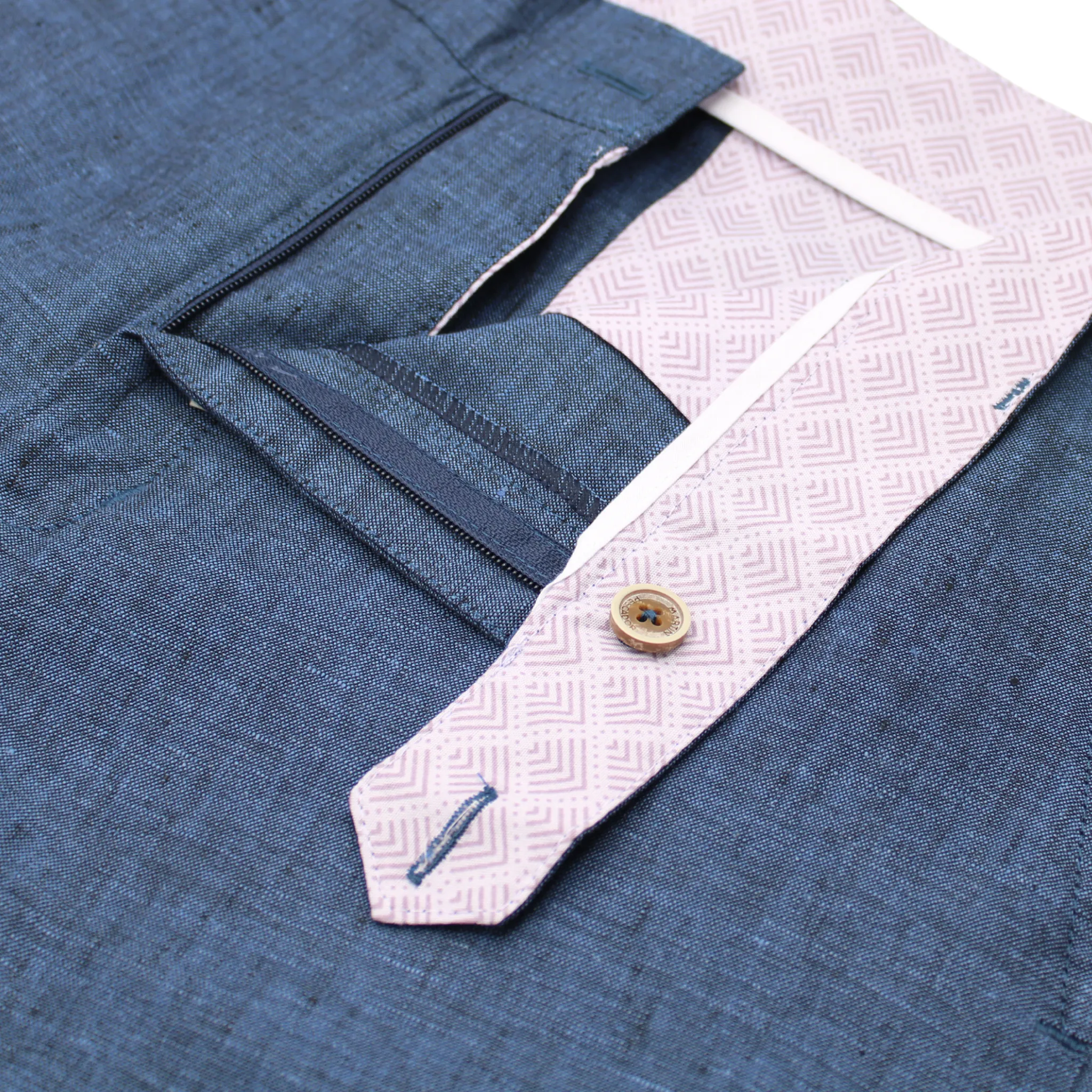 PANTALóN 100% LINO JASPE  EUROPEAN FLAX