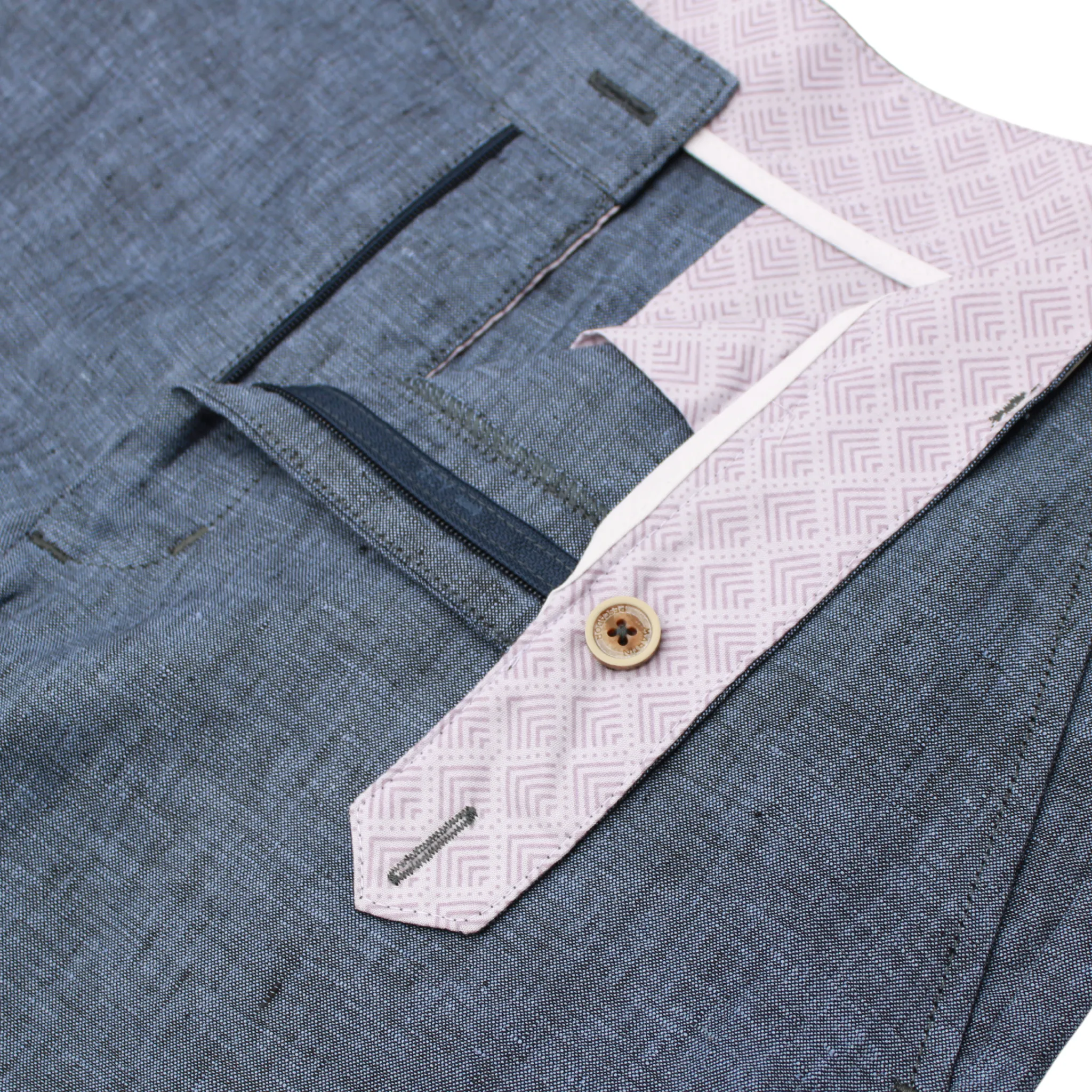 PANTALóN 100% LINO JASPE  EUROPEAN FLAX