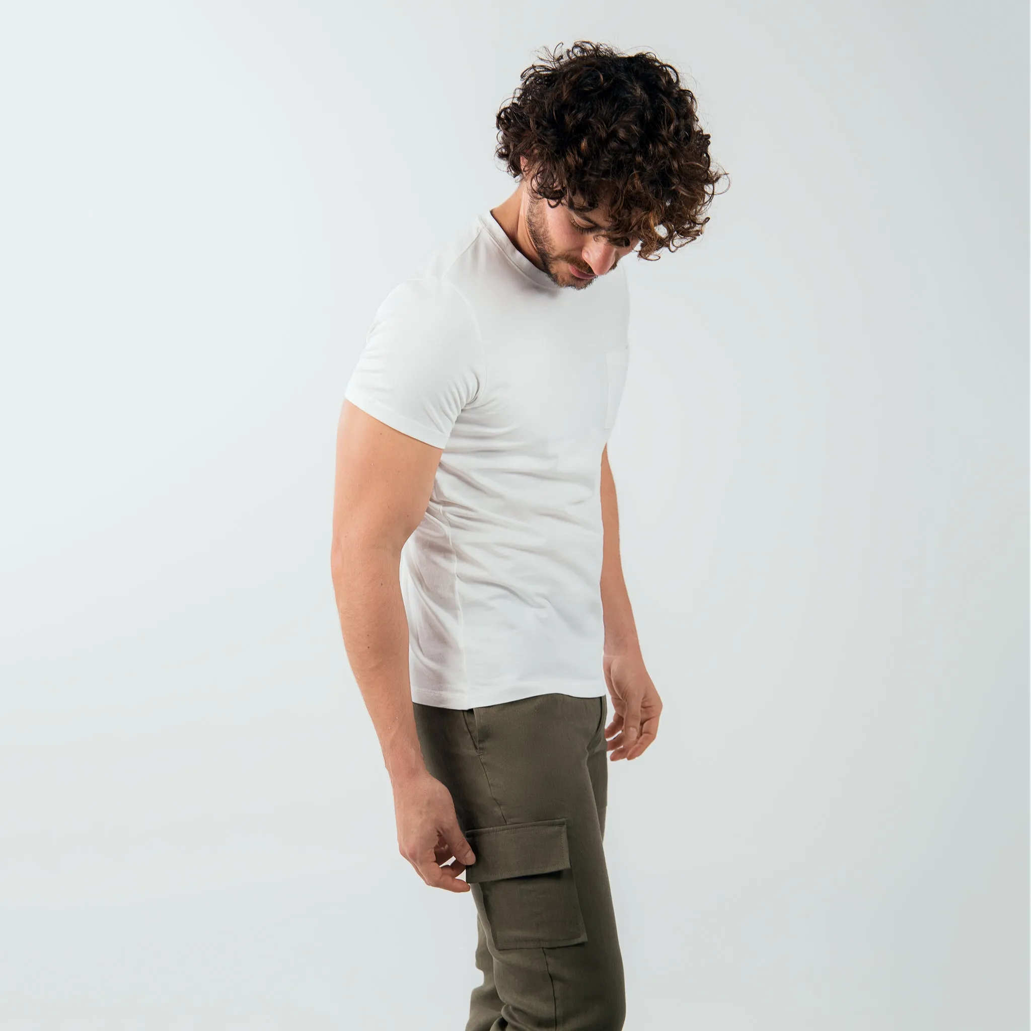 PANTALóN CARGO 100% LINO  EUROPEAN FLAX