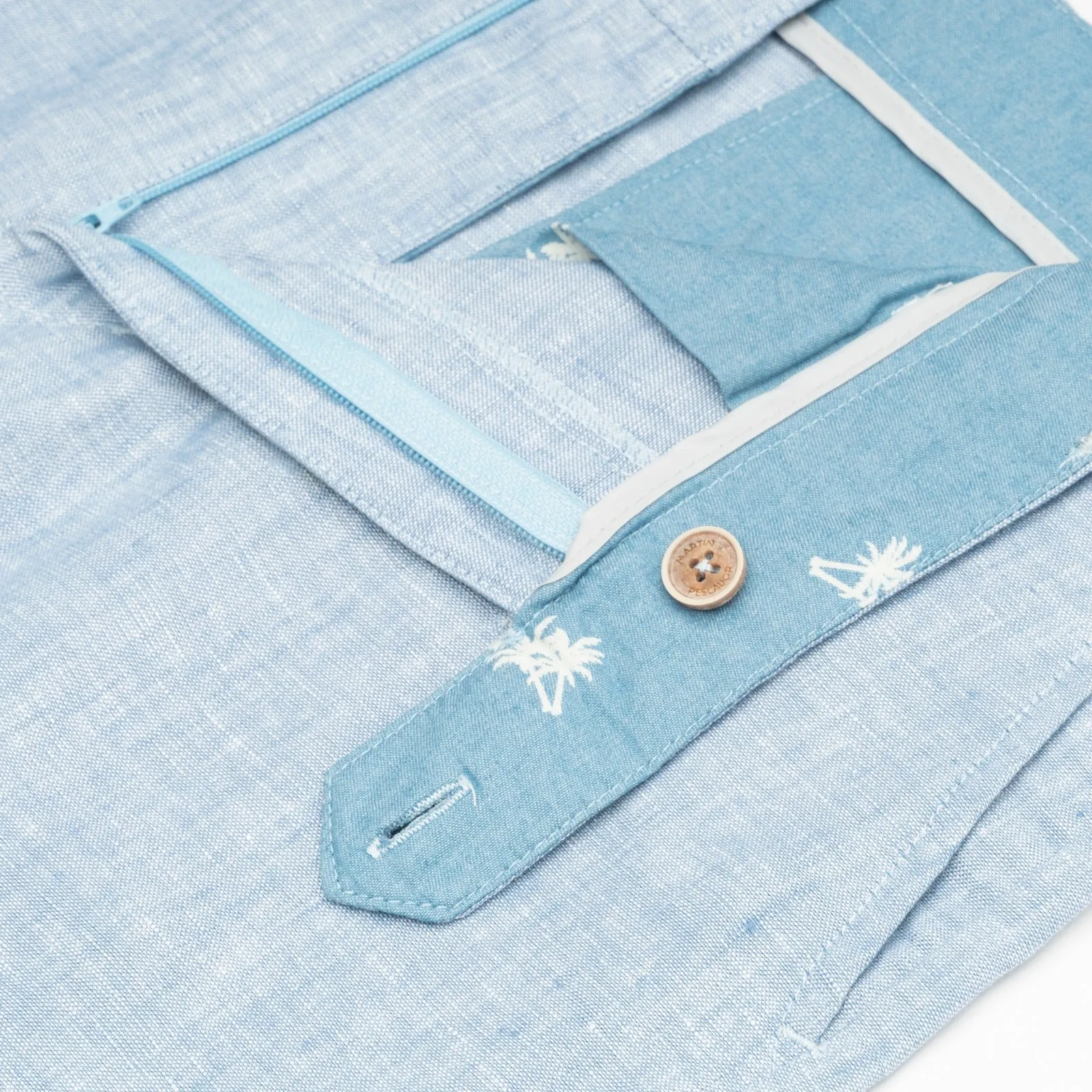 PANTALóN CON PRENSES 100% LINO  EUROPEAN FLAX