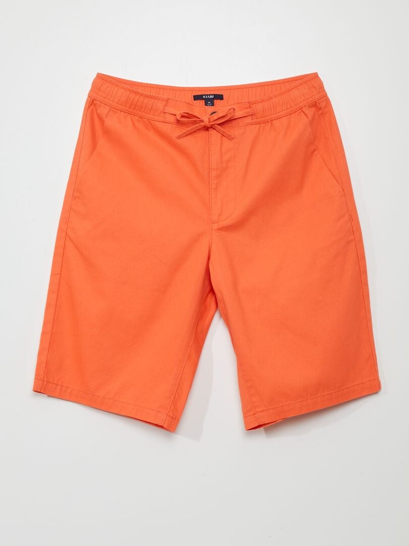 PANTALóN CORTO DE ALGODóN  ROSA
