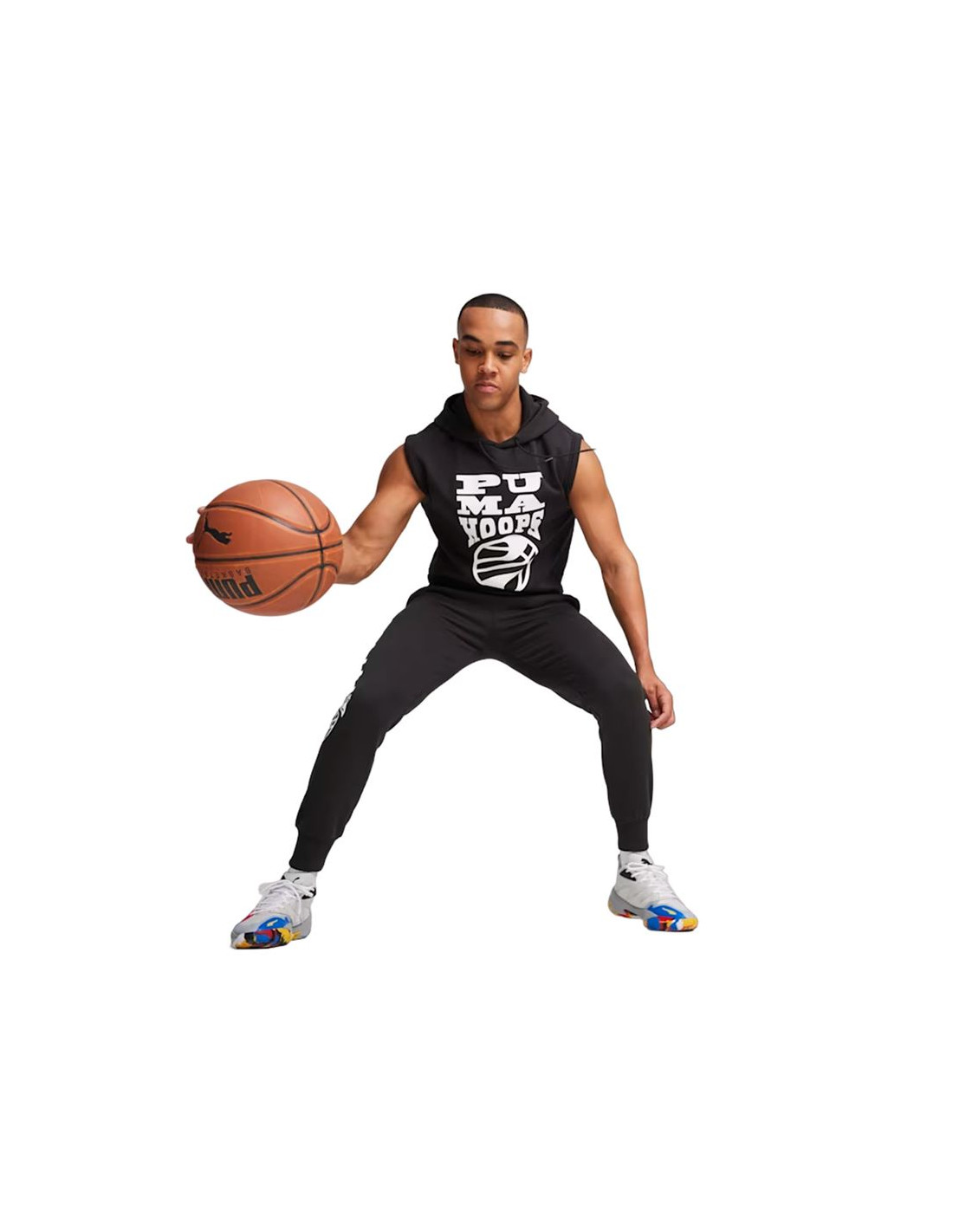 Pantalón de Baloncesto Puma Posterize 2.0 Hombre Negro