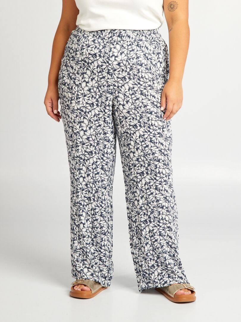 PANTALóN FLUIDO 'VERO MODA CURVE'  AZUL