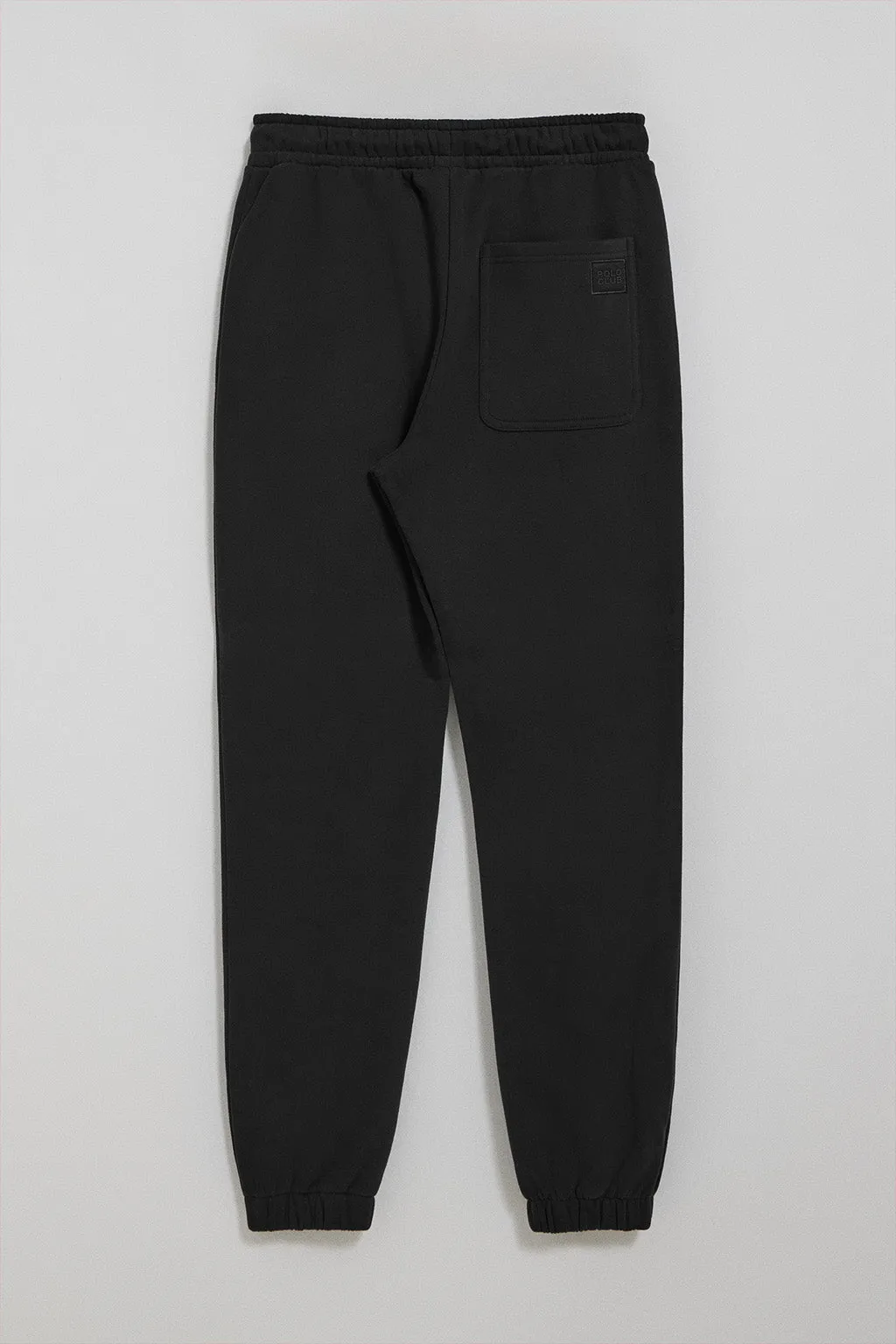 Pantalón jogger negro con detalles Polo Club