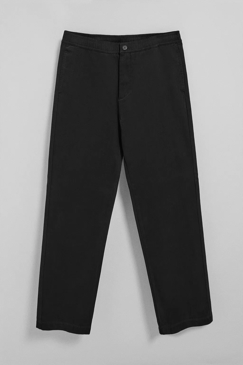 Pantalón negro Trent con cintura elástica y detalles Polo Club