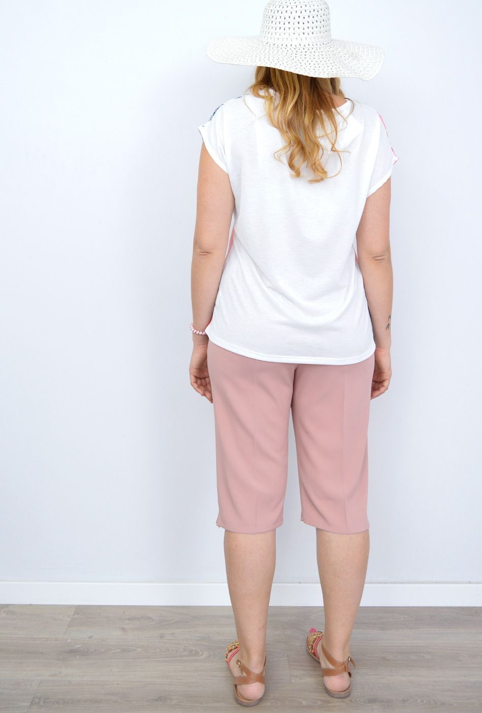 Pantalón Pirata Mujer Talla Grande
