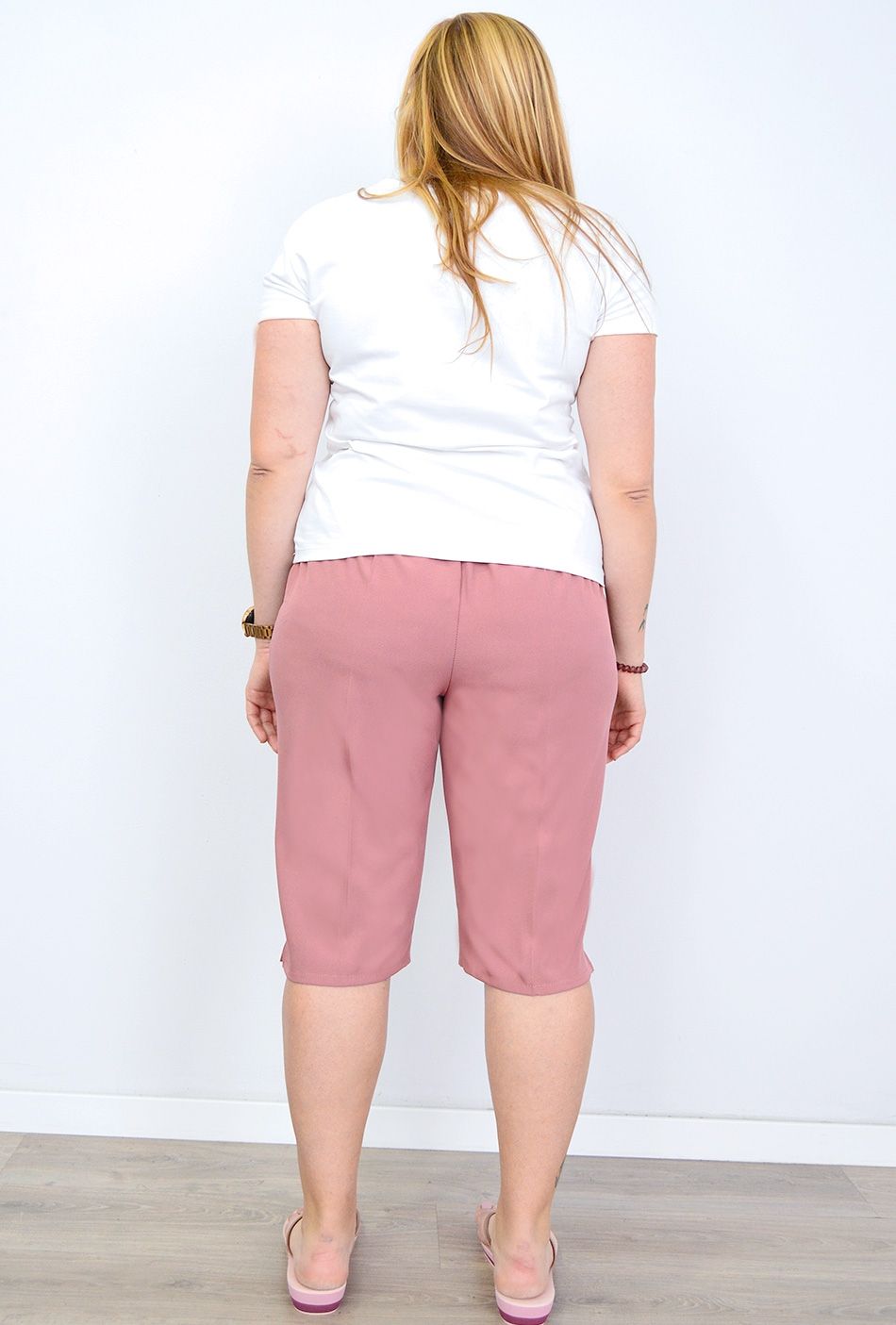 Pantalón Pirata Mujer Talla Grande