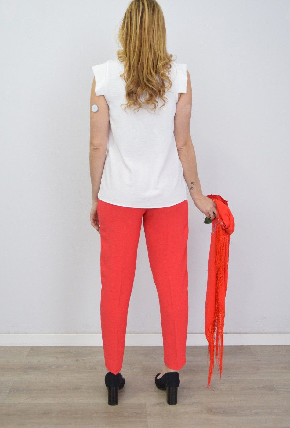 Pantalón Tela Verano Mujer Talla Grande