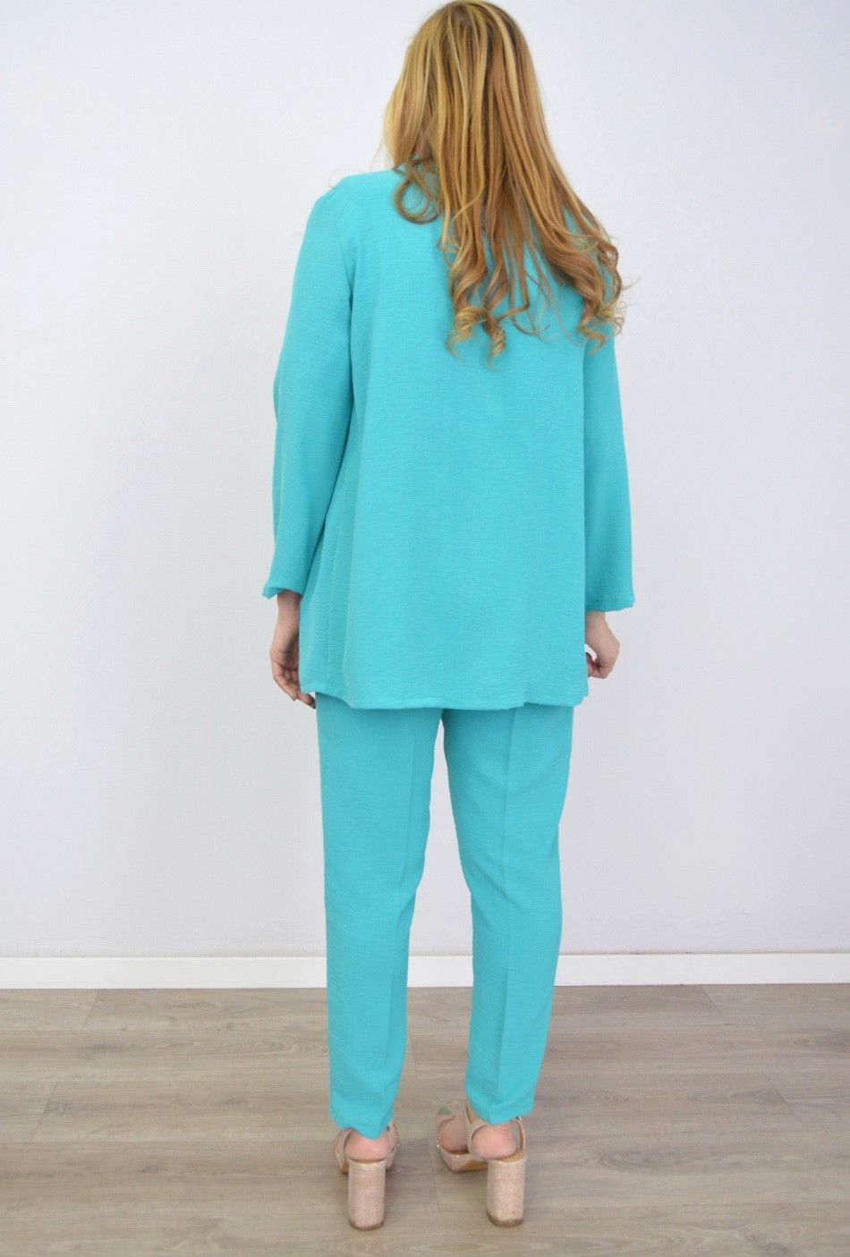 Pantalón Tela Verano Mujer Talla Grande