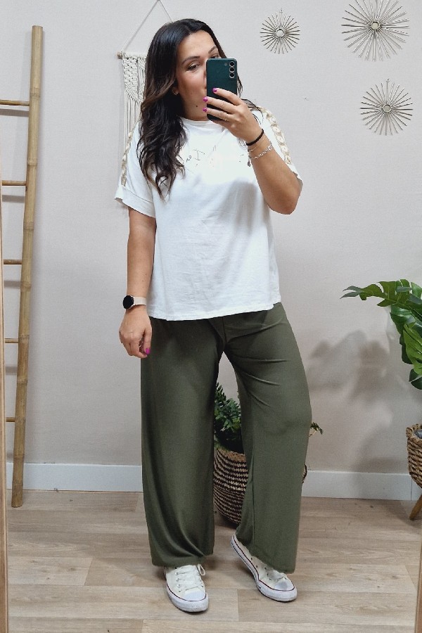 Pantalón Telma Kaki