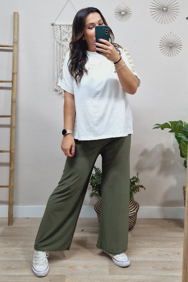 Pantalón Telma Kaki