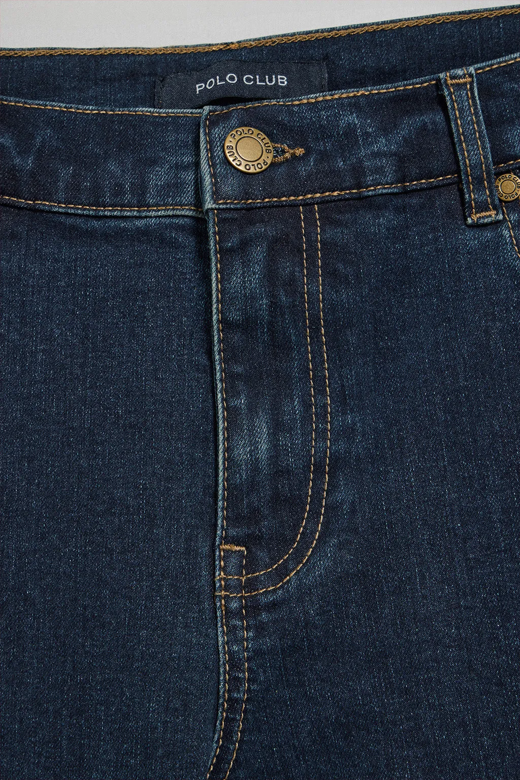 Pantalón vaquero Tate azul índigo con detalles Polo Club
