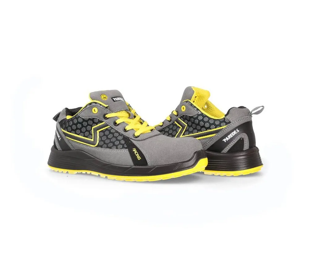 PAREDES PS5203  SAFETY FOOTWEAR  GREY/ YELLOW