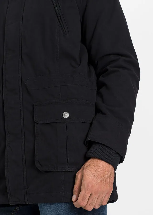 Parka, acolchado Negro