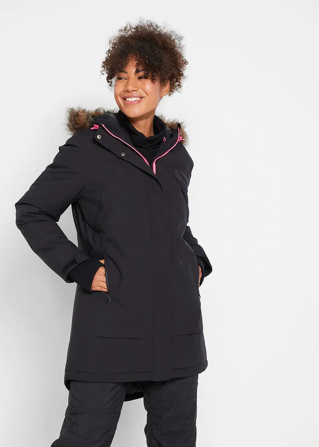 Parka funcional Negro