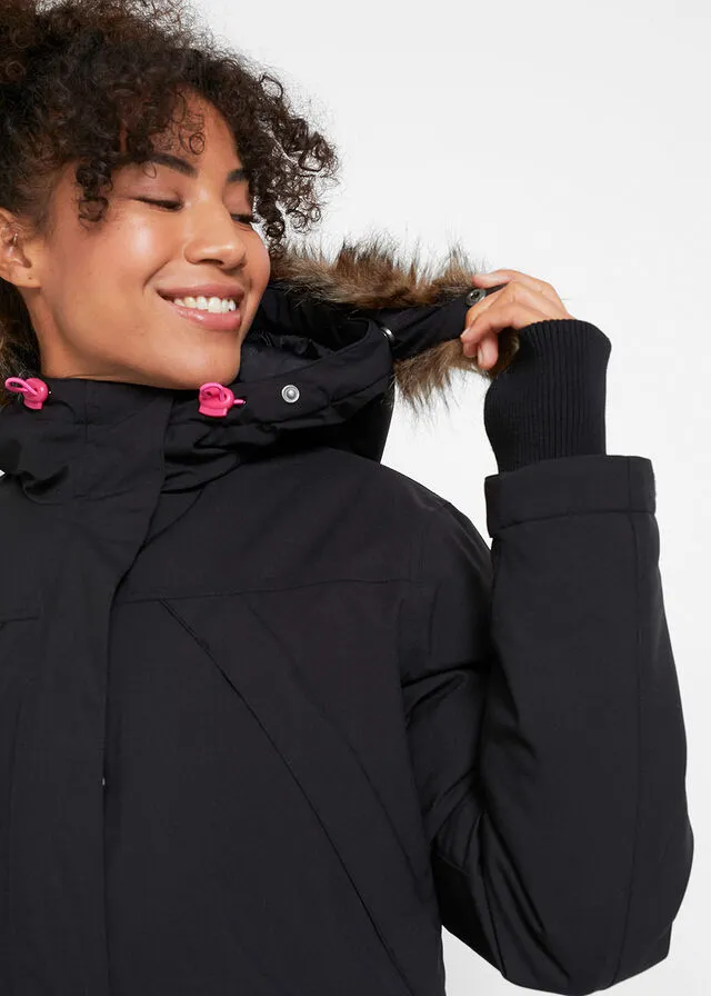 Parka funcional Negro