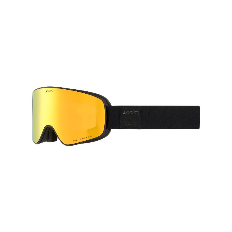 Pasamontañas adulto Cairn Magnitude Polarized (Mat Black Gold)