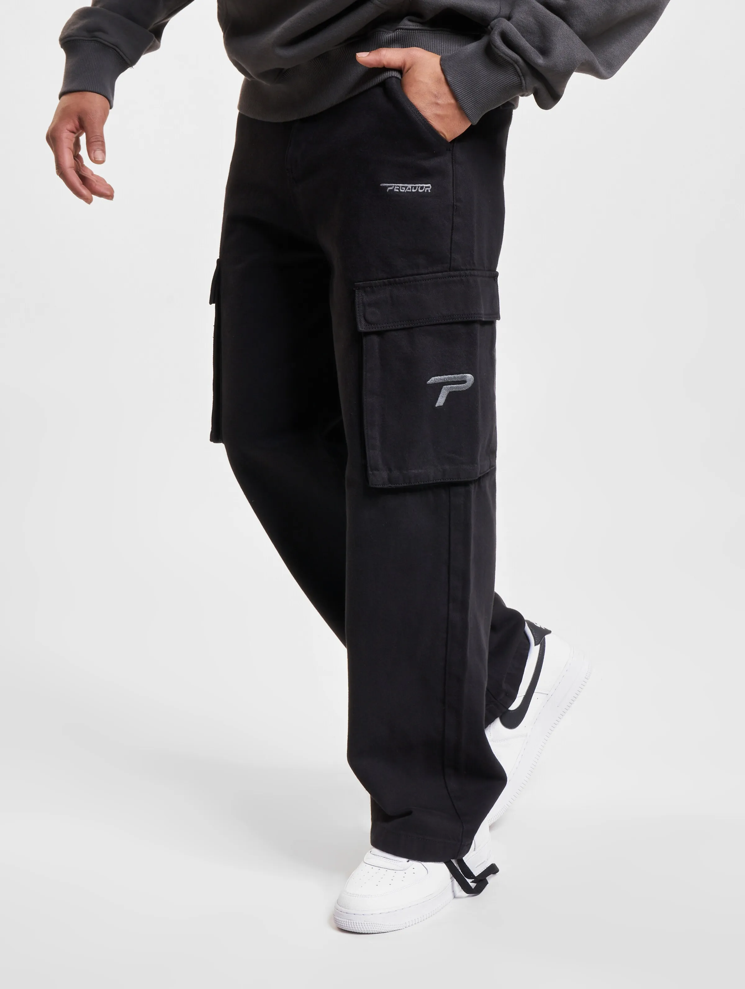 PEGADOR Paden Wide Cargo Pants