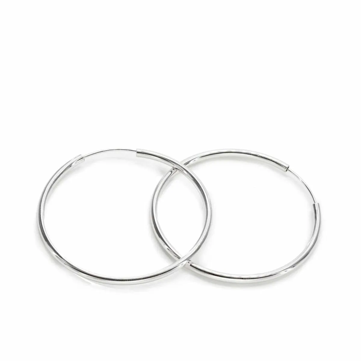 Pendientes aros grandes diseo grueso con cierre oculto