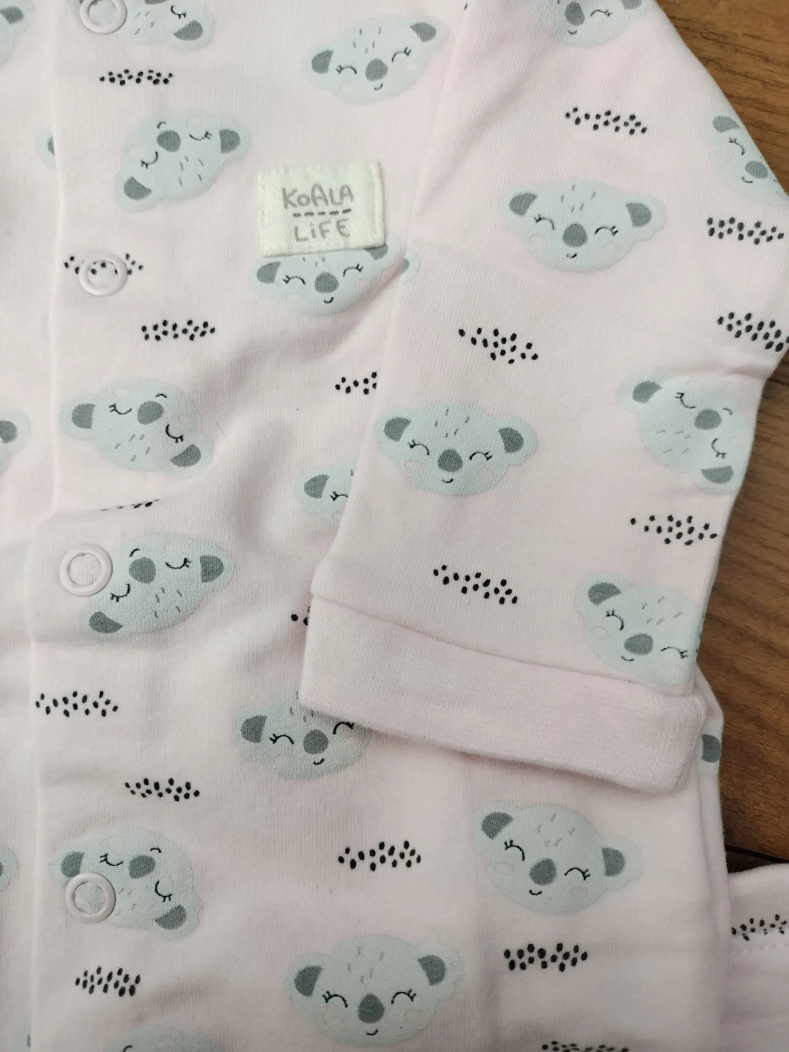 Pijama Estampado Koala Rosa Losan