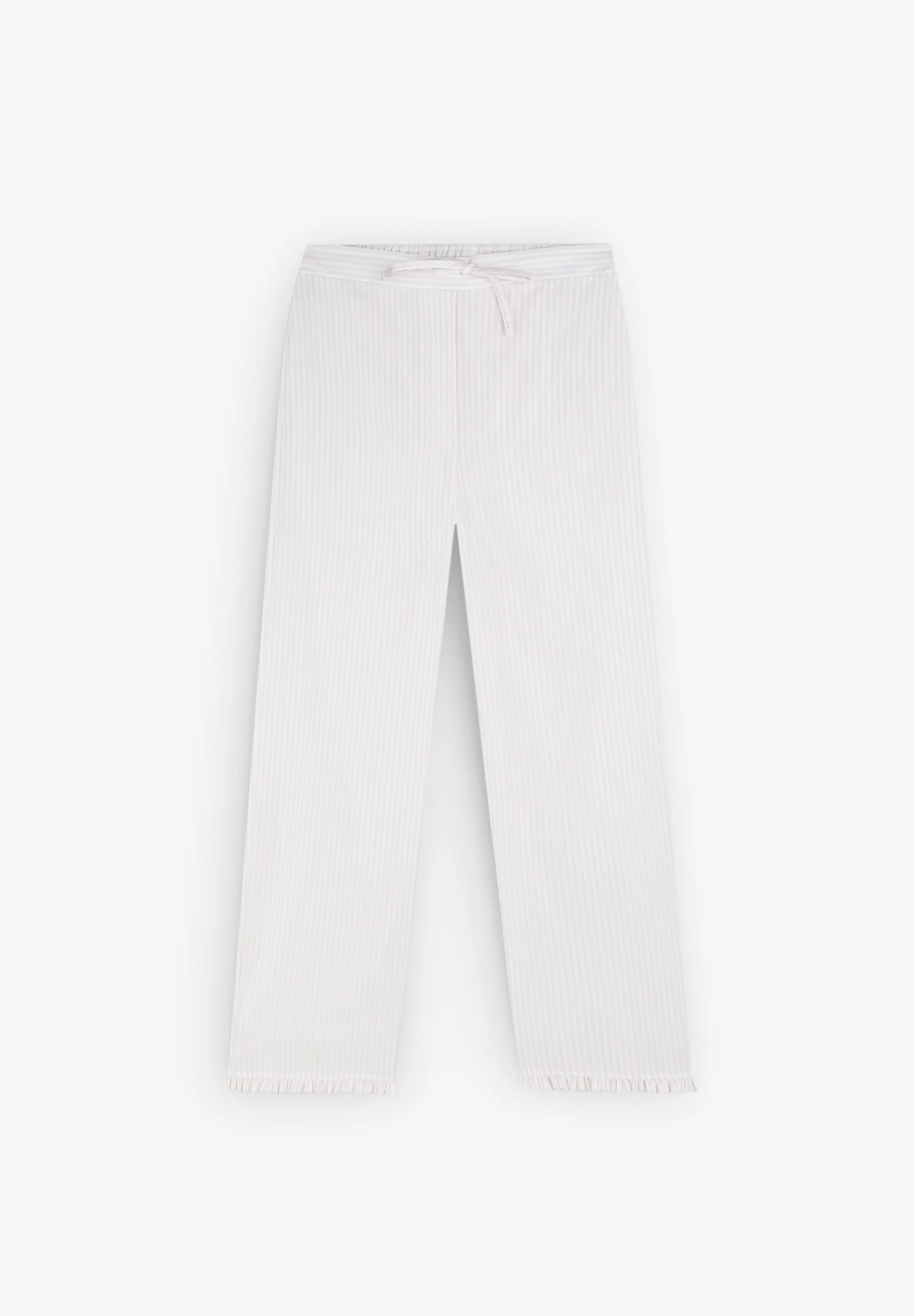 PIJAMA RAYAS DETALLE LAZOS
