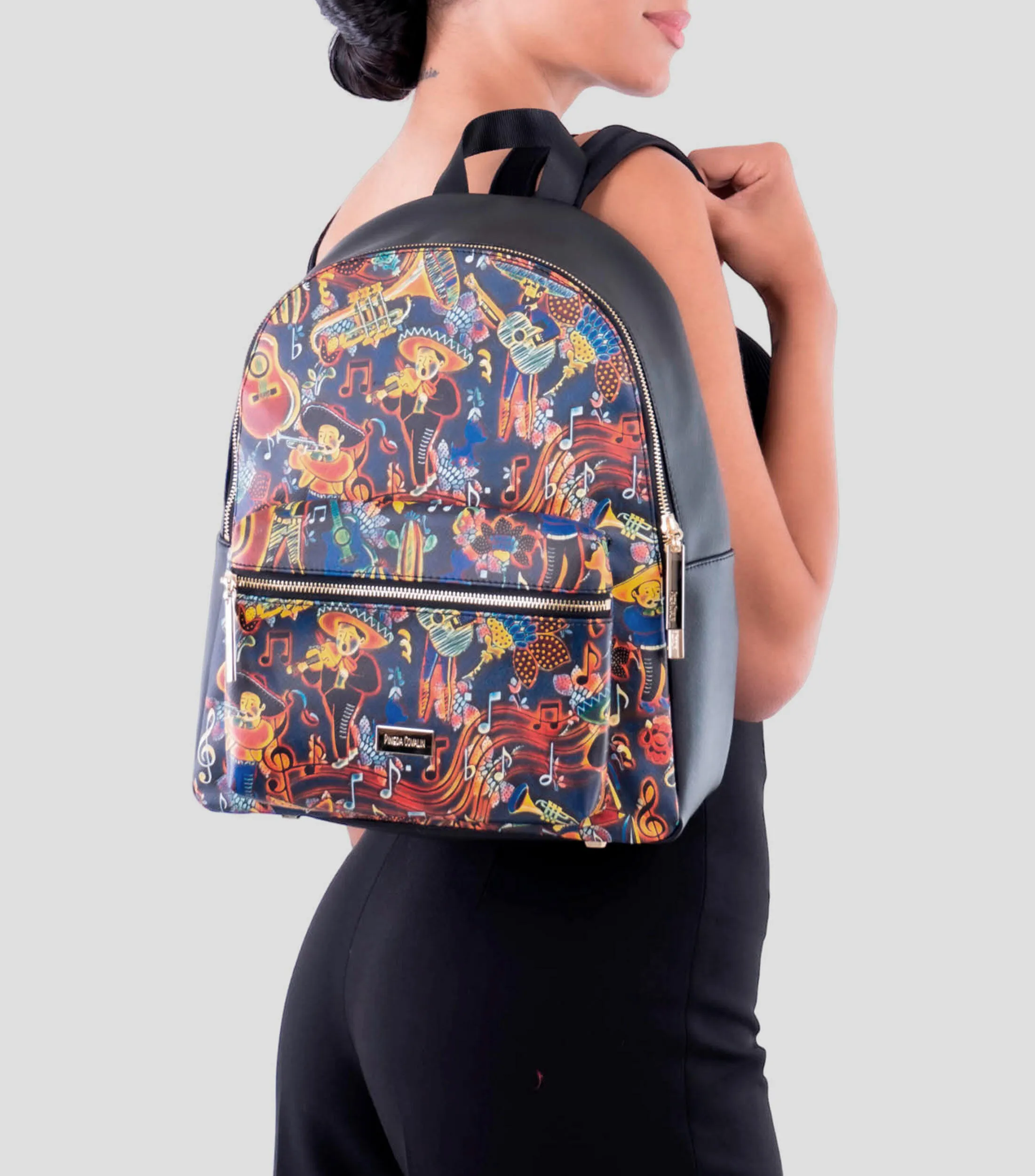 Pineda Covalin Bolso backpack con Mariachi Mujer