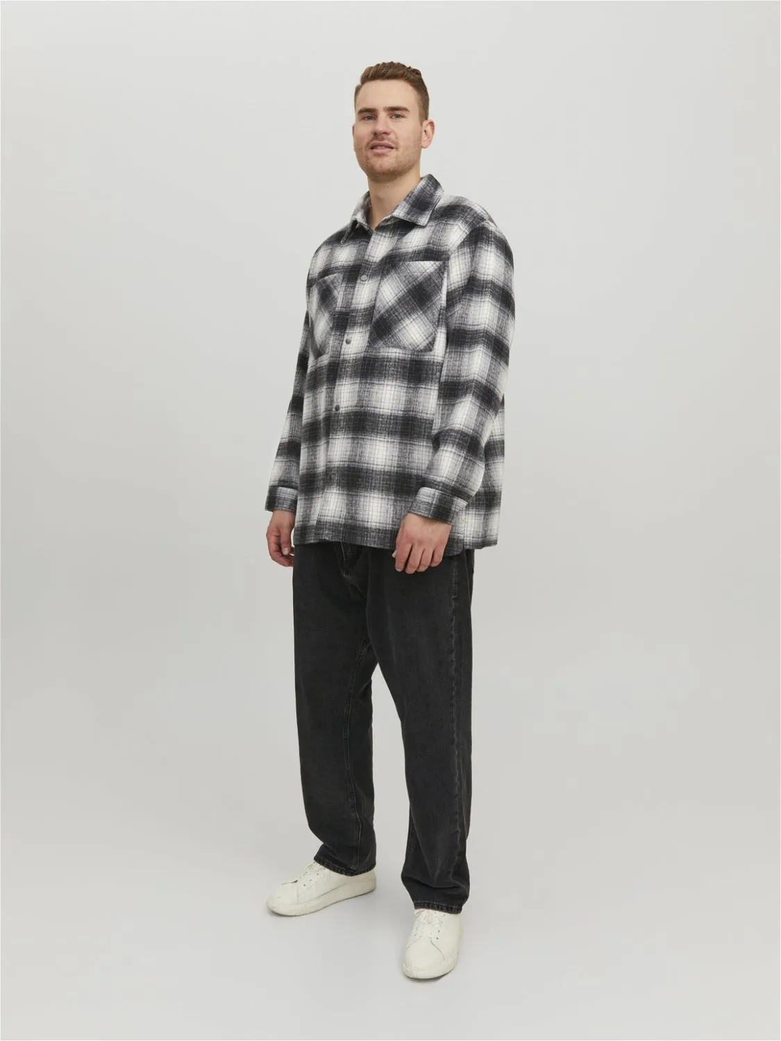 Plus Size Chaqueta | Gris intermedio | Jack & Jones®