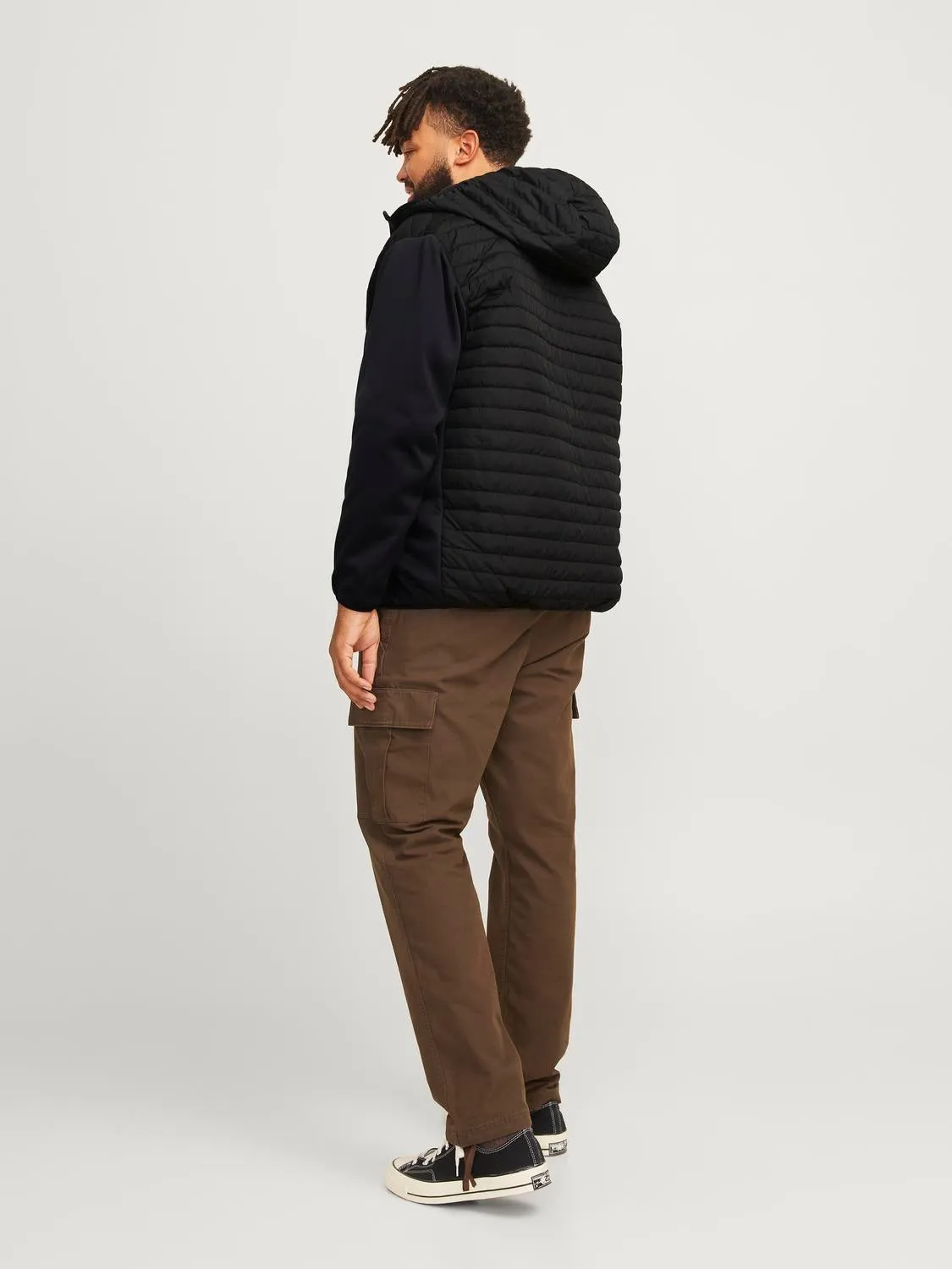 Plus Size Chaqueta híbrida | Negro | Jack & Jones®