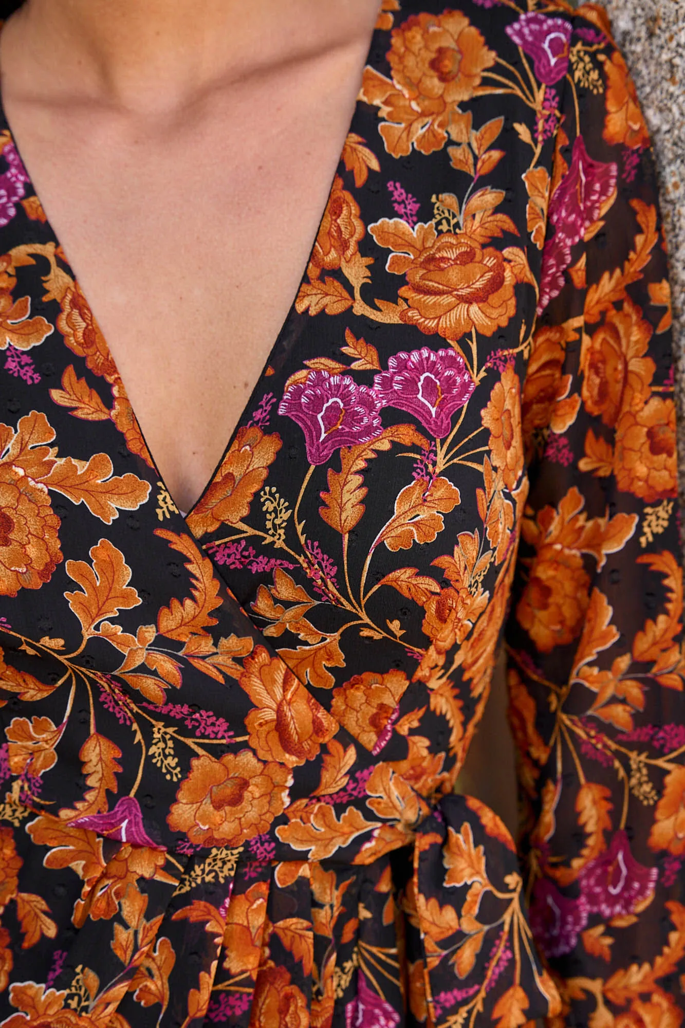Polín Et Moi Vestido flores capalila