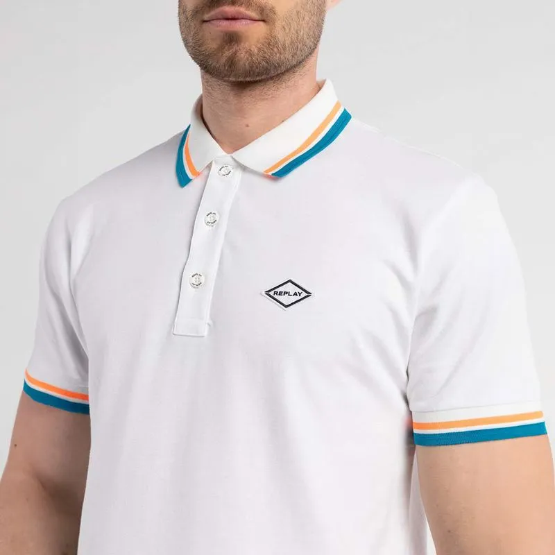 Polo Manga Corta Para Hombre Replay