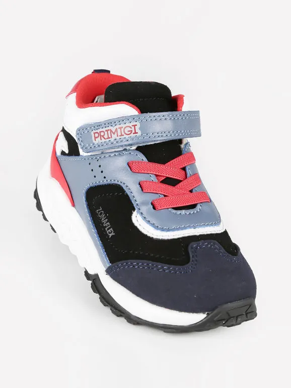 Primigi Zapatillas altas para niños con desgarro