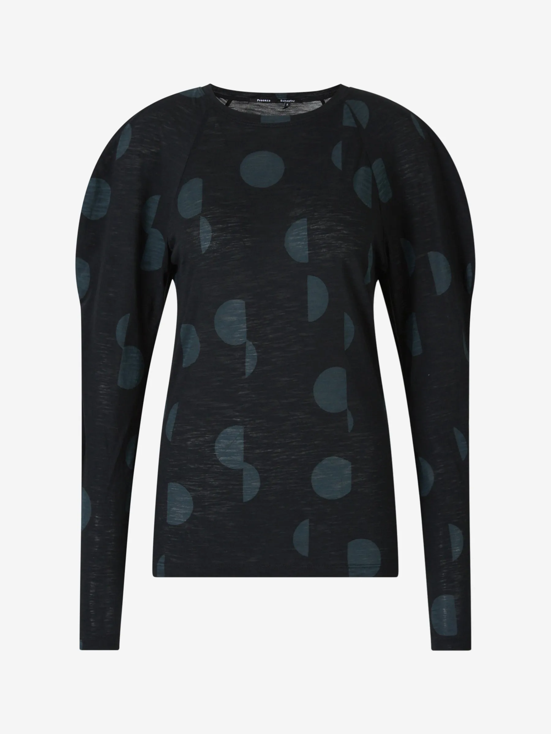 Proenza Schouler Camiseta Jaspeada Lunares