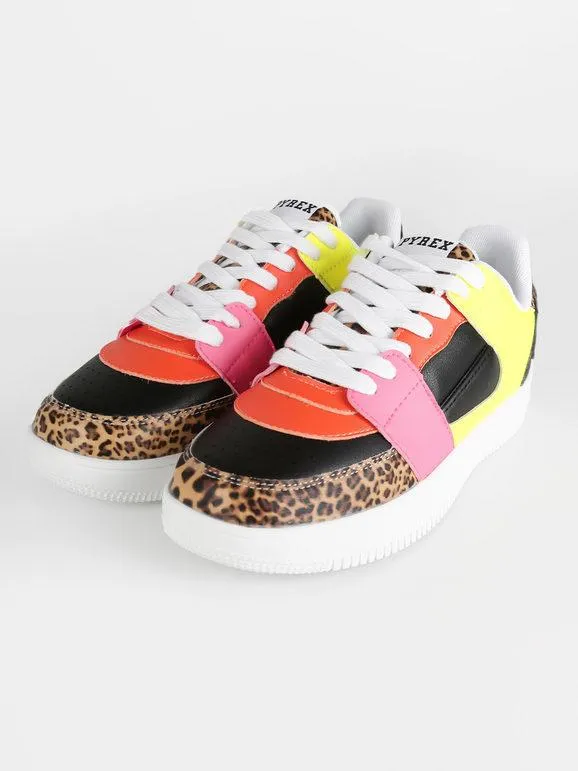 Pyrex Zapatillas de baloncesto multicolor para mujer