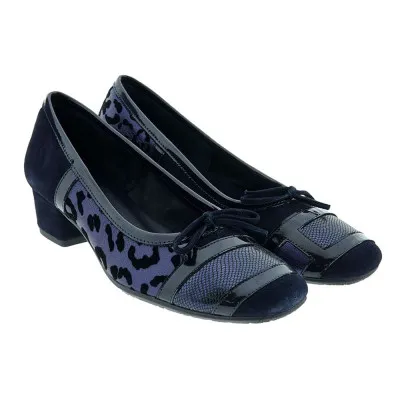 REQINSZapato salón animal print tacón bajo Reqins Hondriane