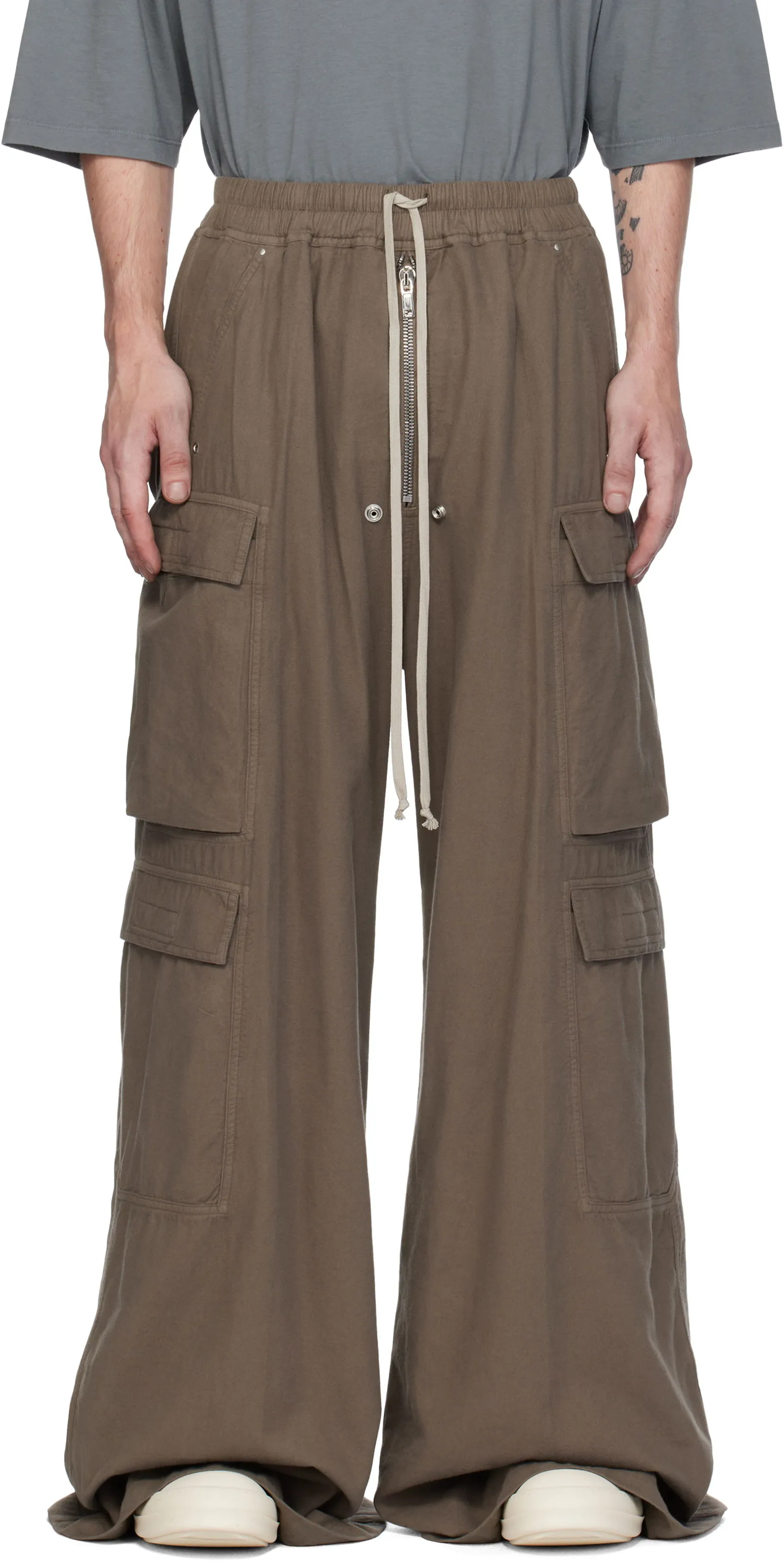 Rick Owens Cargo Pants Double Jumbo Belas