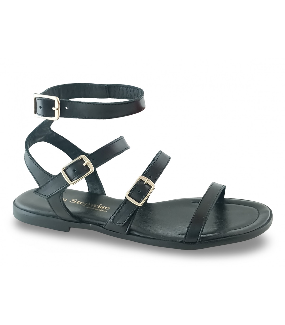 Sandalia con hebillas para mujer