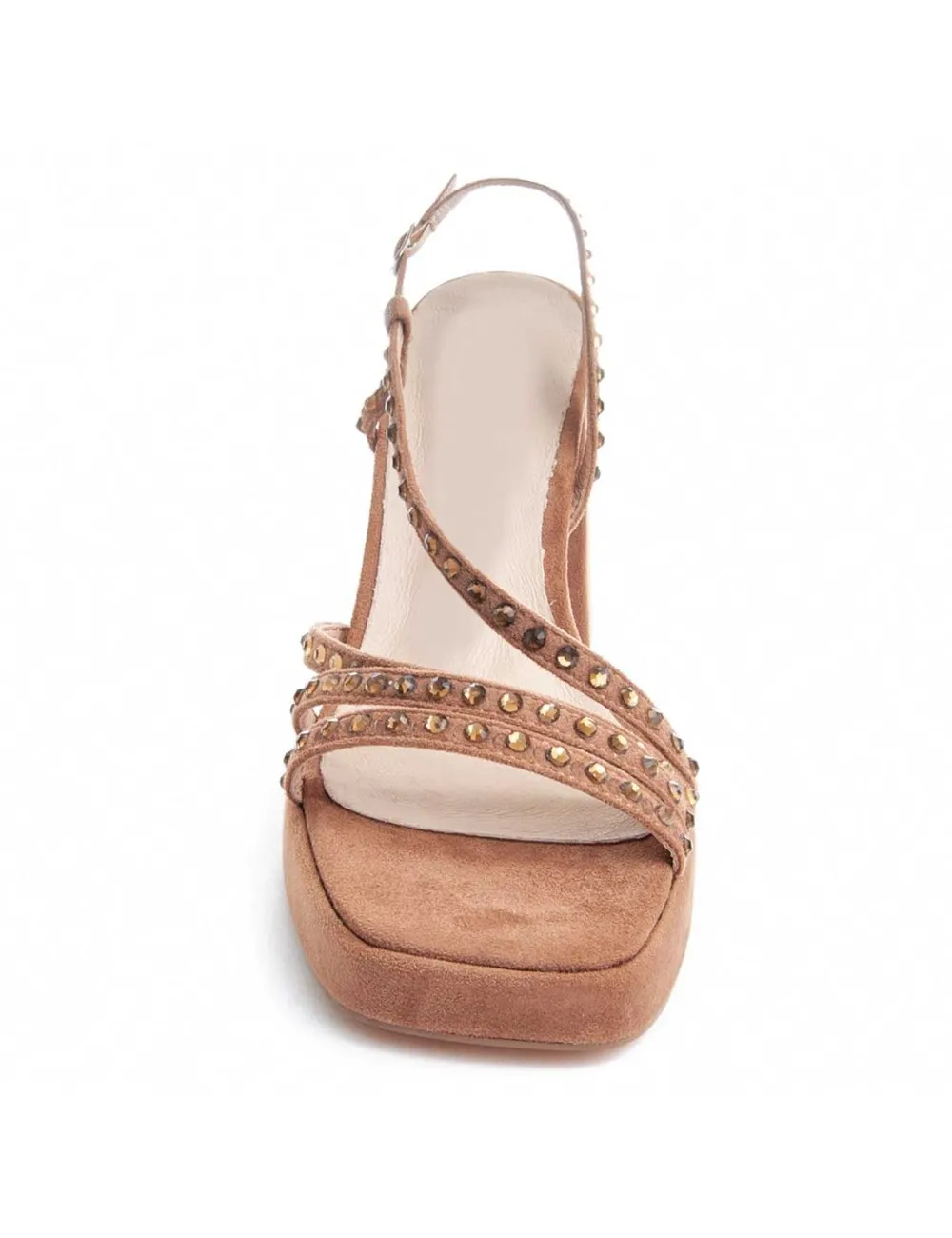 Sandalia De Tacón Para Mujer.  Montevita  Festsand2  88515