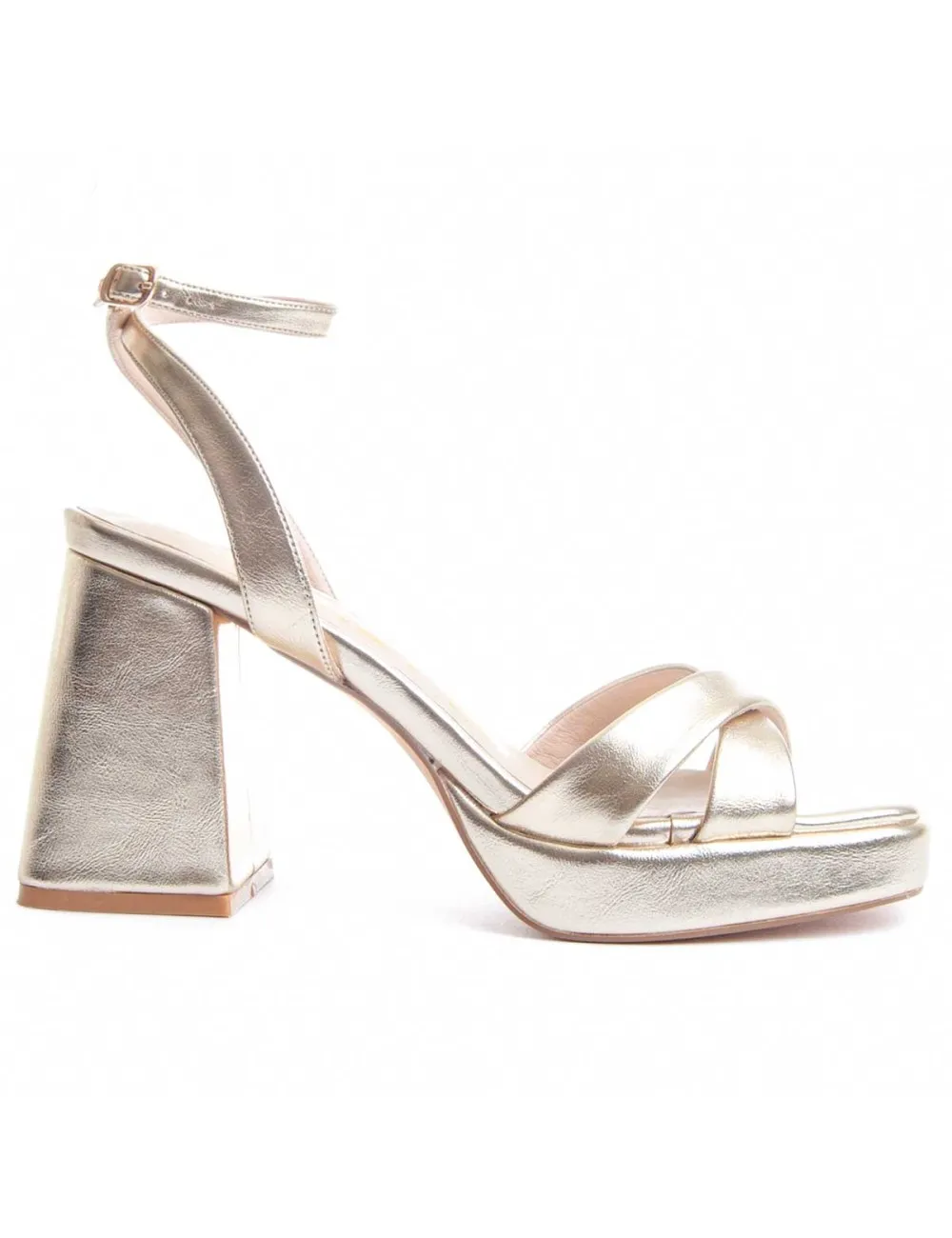 Sandalia De Tacón Para Mujer.  Montevita  Festsand4  88519