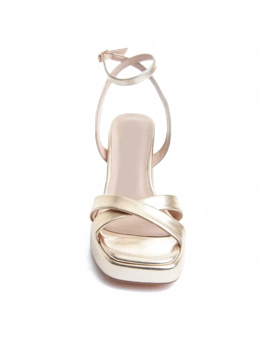 Sandalia De Tacón Para Mujer.  Montevita  Festsand4  88519