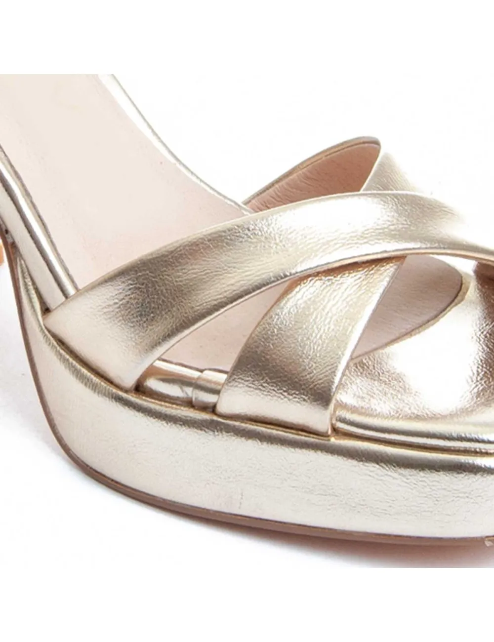 Sandalia De Tacón Para Mujer.  Montevita  Festsand4  88519