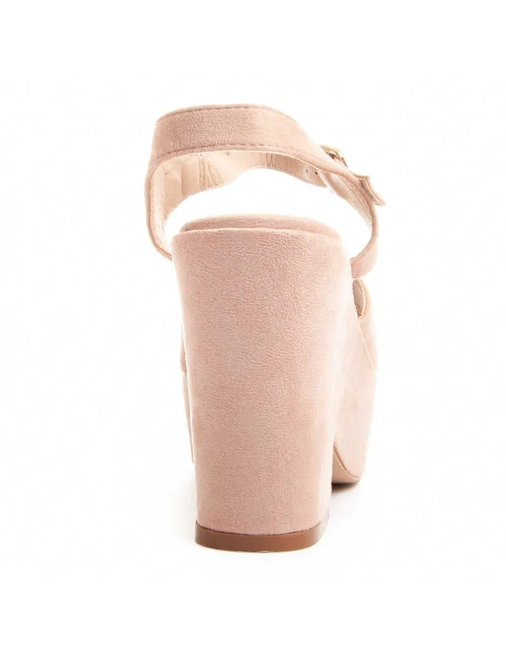 Sandalia De Tacón Para Mujer.  Montevita  Olivia  88202 Rosa