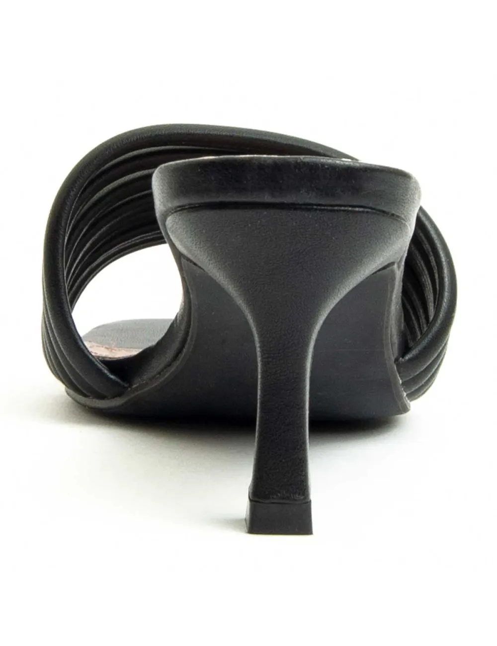 Sandalia De Tacón Para Mujer.  Montevita  Sandalit12  90347 Negro