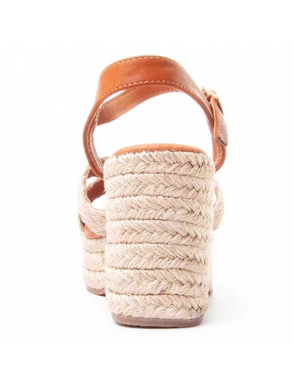 Sandalia De Tendencia Con Tacón Para Mujer.  Montevita  Yuttan  85438 Marrón