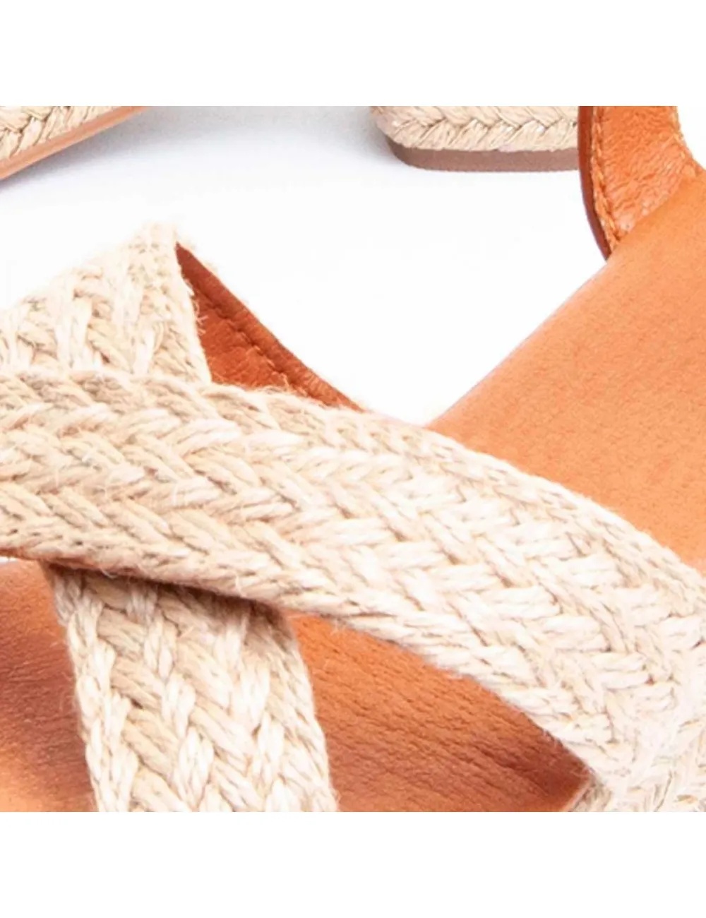 Sandalia De Tendencia Con Tacón Para Mujer.  Montevita  Yuttan  85438 Marrón