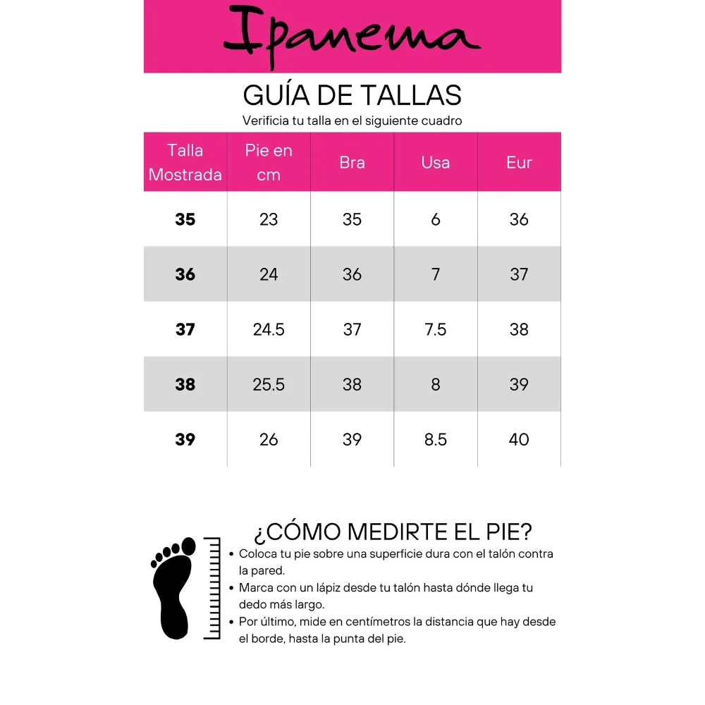 Sandalia Ipanema IPE73 S