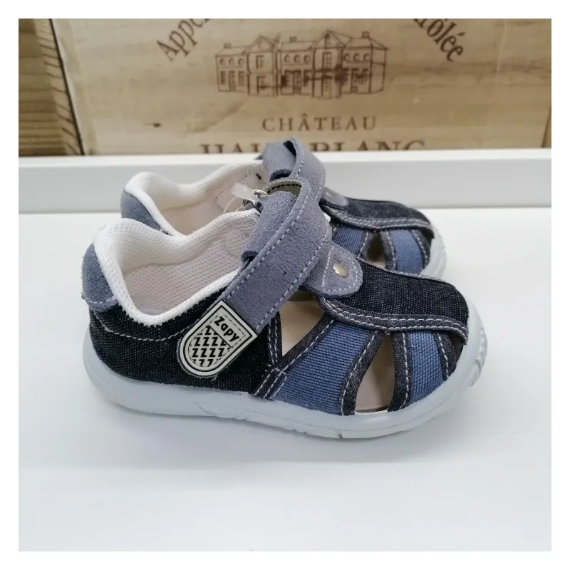 Sandalia Lona Marino/Denim ZAPY Y70112