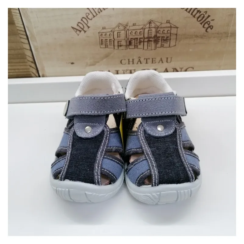 Sandalia Lona Marino/Denim ZAPY Y70112
